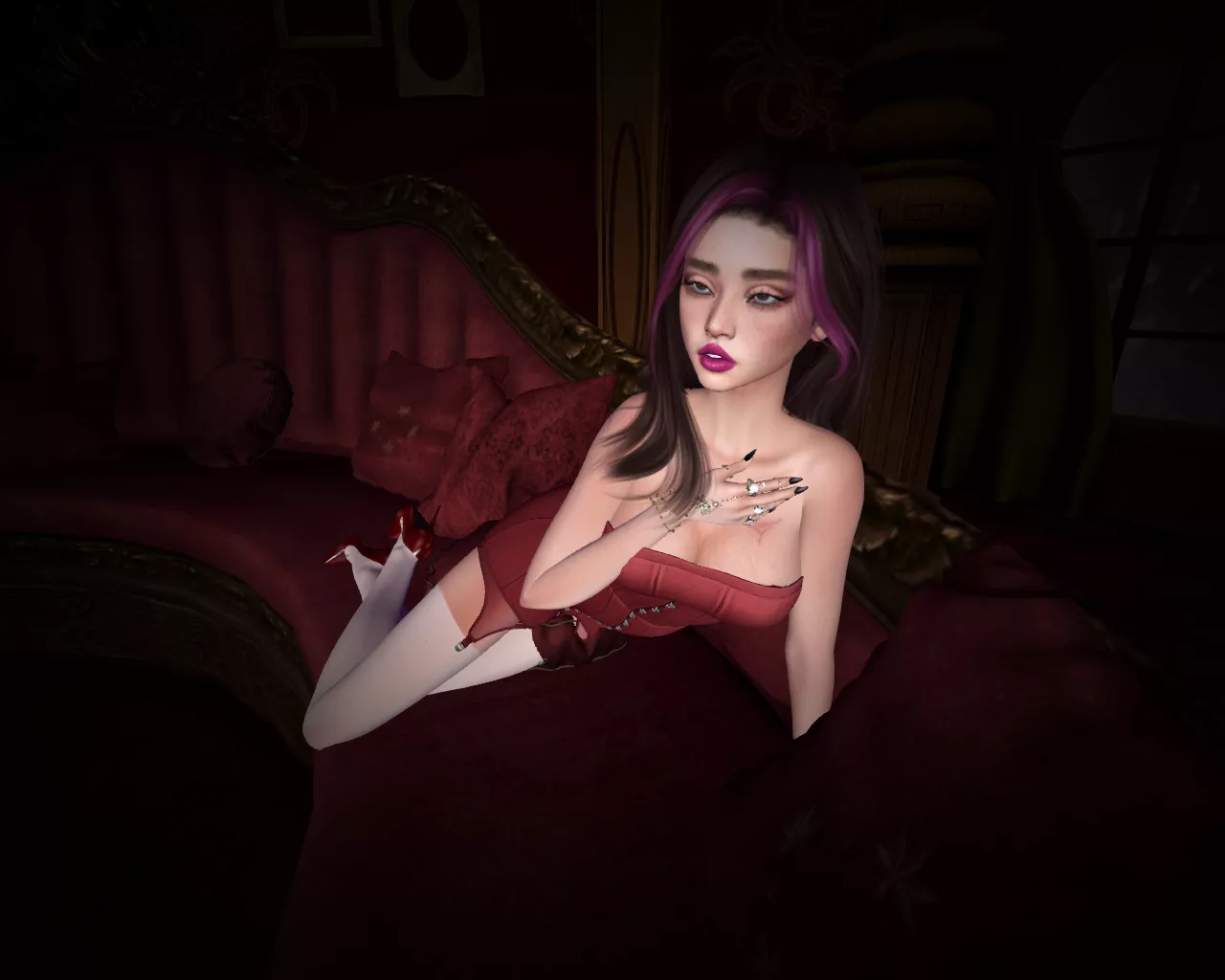 Second Life Escort Leigh on Dark Nights